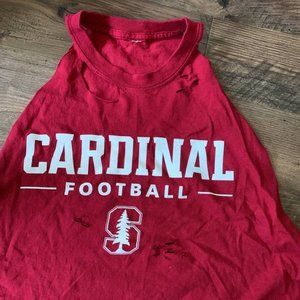 Stanford Football cardinal shirt